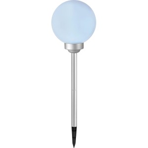 Solar-Kugelleuchte Trani LED, Ø 30 cm, mit Erdspieß für den Garten.