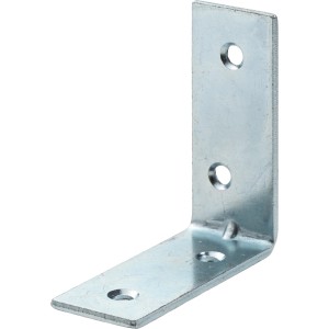Hettich Stuhlwinkel, 50x50x15 mm, Stahl verzinkt, 4 Stück. Verbindungswinkel mit Löchern zum Anschrauben.