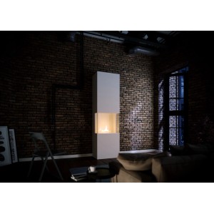 Tenderflame Ambientekamin Indie mit Brenner Weiß 2 kW