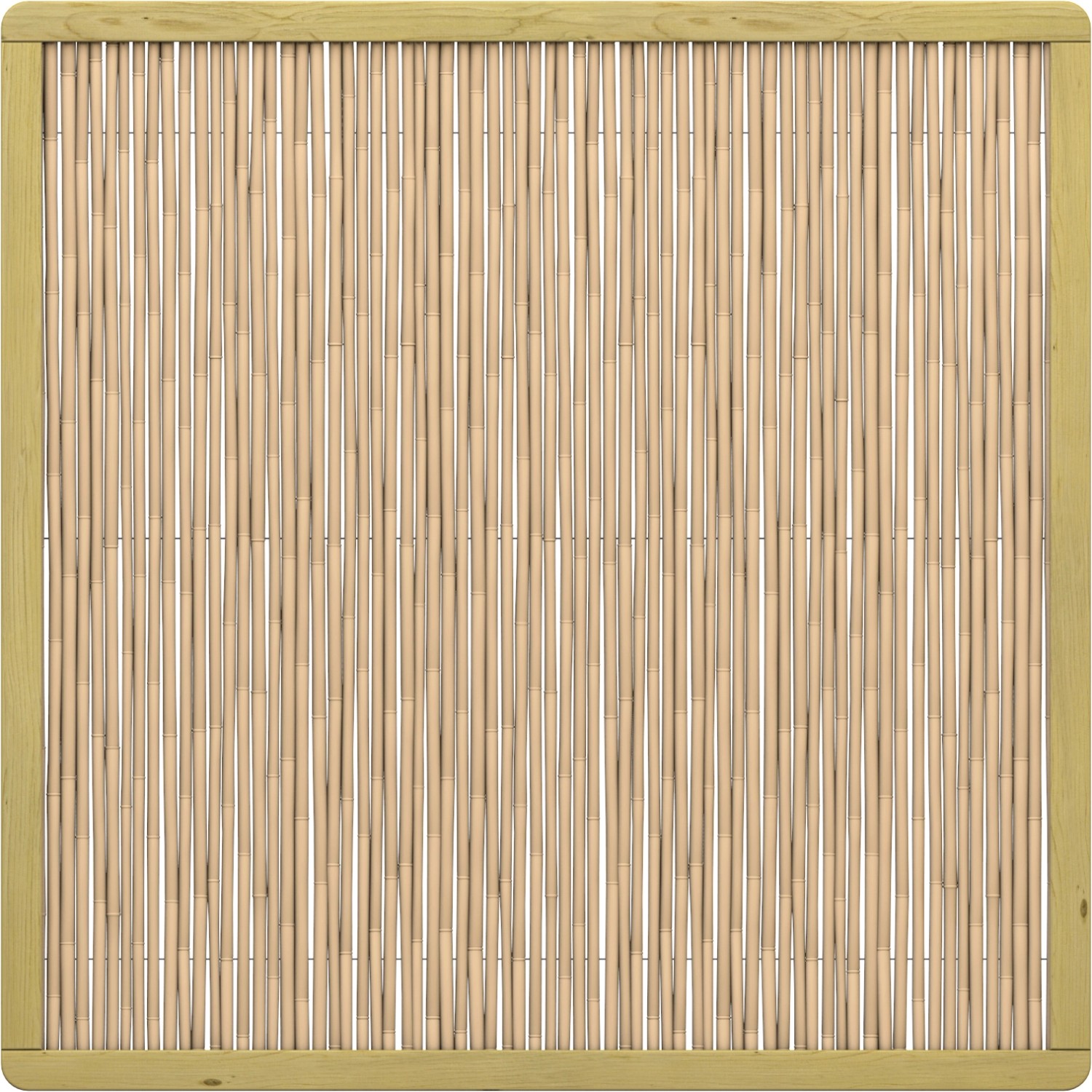 Sichtschutzzaun Element Bambu Rechteck 179 x 179 cm kaufen bei OBI