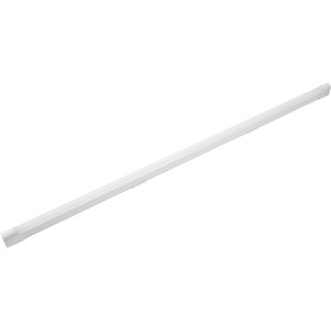 Weiße LED-Unterbauleuchte zur Montage unter Küchenschränken.