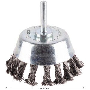 Bosch Topfbürste Pro Metal Heavy Gerader Schaft 65 mm x 0,5 mmm