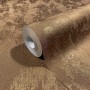 Marburg Vliestapete in Kupfer mit Betonoptik und Glanzeffekt.