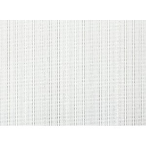 Lamellenvorhang-Set 127 mm Weiß gestreift 250 cm x 260 cm