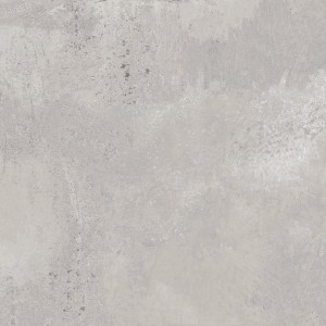 Graue Feinsteinzeug Bodenfliese, 60x60 cm, polierte Oberfläche für Innenräume.