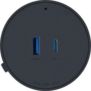 Schwaiger Stromschienen-Plug MSPS0310 Steckdose 230 V Schwarz