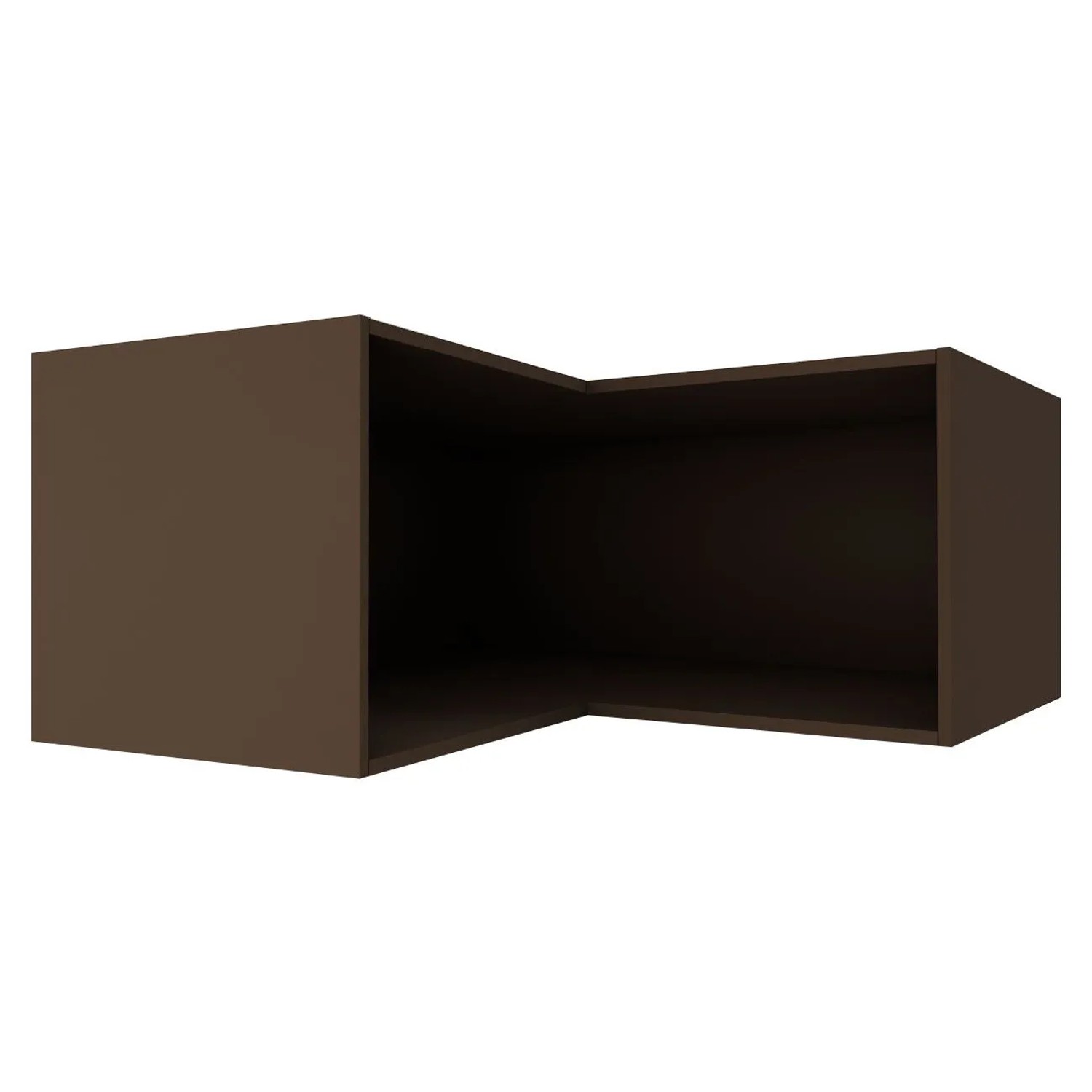 Feldmann-Wohnen Eckaufsatzschrank Oslo W14/90/36 Lava / Dust Grey Matt 90 / 90 / 36cm_4