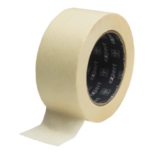 Rolle LUX Flachkrepp Expert, 50mm breit, zum Abkleben für saubere Farbkanten.