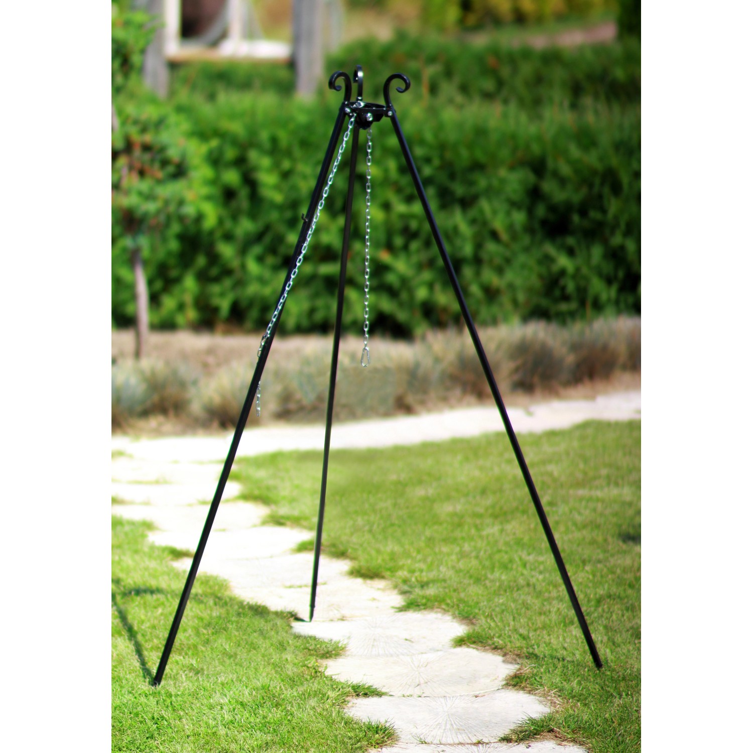 CookKing Dreibein Stahl Gestell für Schwenkgrill 180 cm Schwarz kaufen