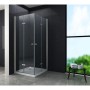 Glasdeals Duschkabine CLAP 100 x 100 x 195 cm 3093_2