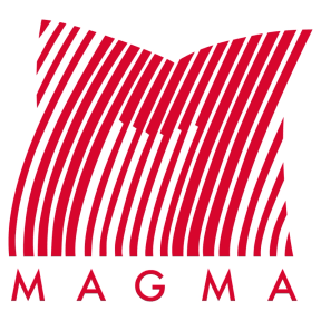 Magma logo link
