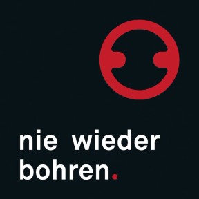 Nie wieder bohren logo link